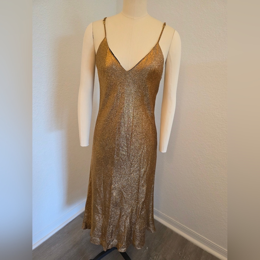 SALE Cynthia Rowley Shimmer Dress - Picture 2 of 12